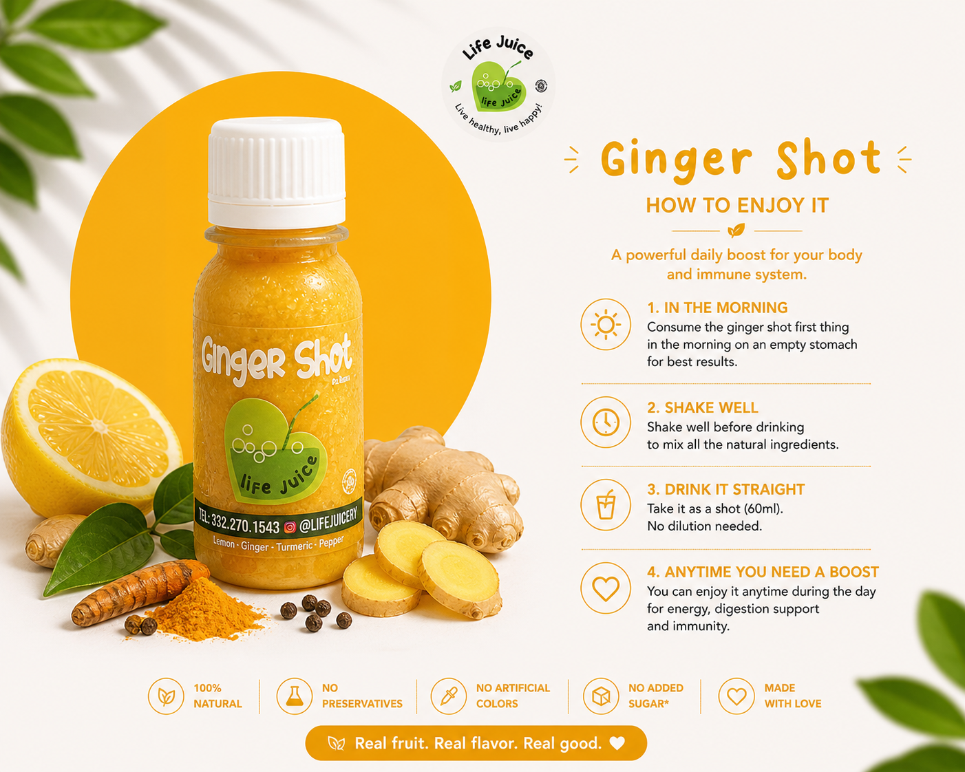 Ginger Shot Pack ⚡