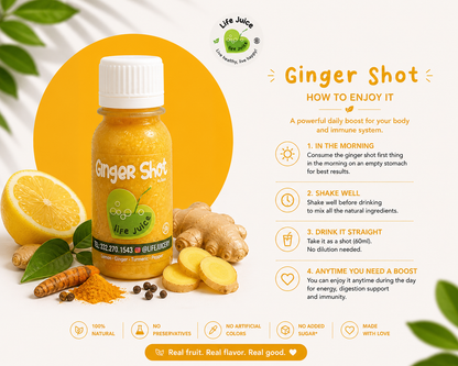 Ginger Shot Pack ⚡