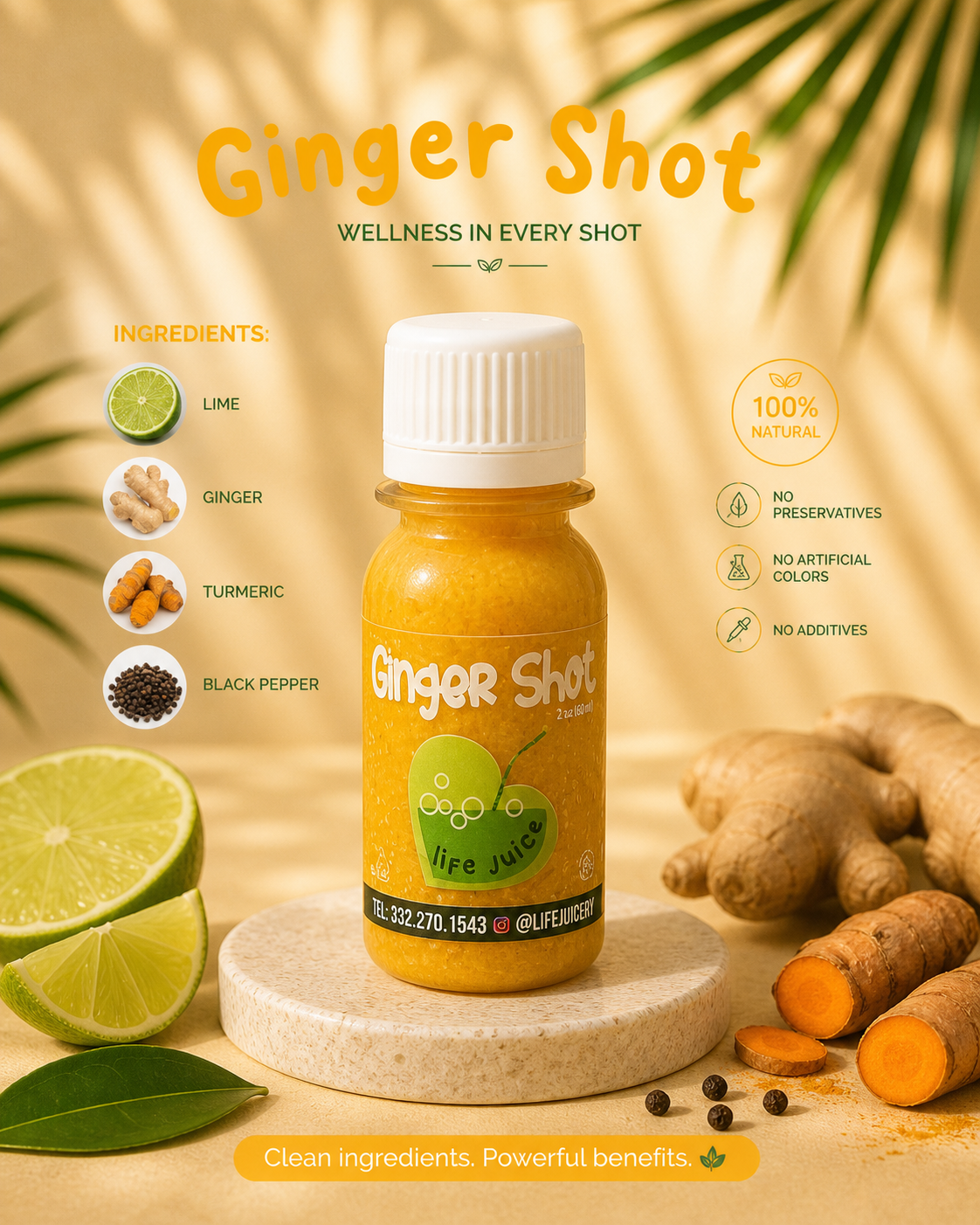 Ginger Shot Pack ⚡