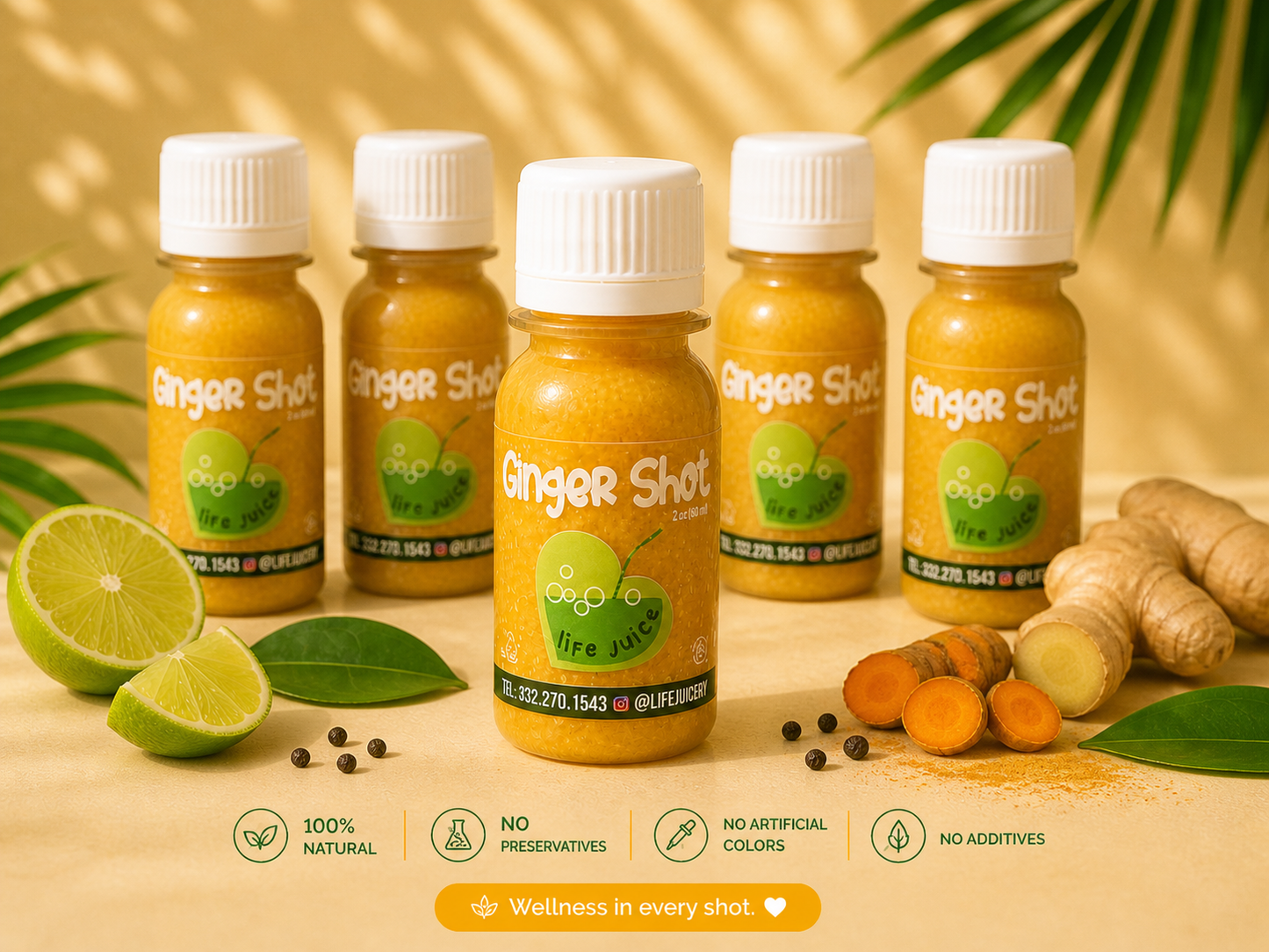 Ginger Shot Pack ⚡