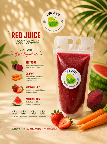 Red Juice Pack ❤️