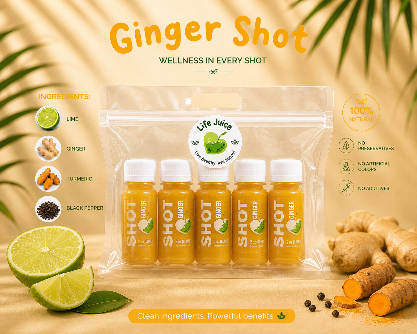 Ginger Shot Pack ⚡