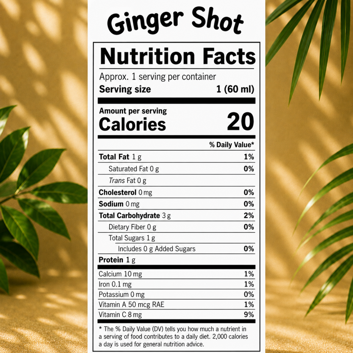 GINGER SHOTS