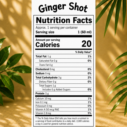 GINGER SHOTS