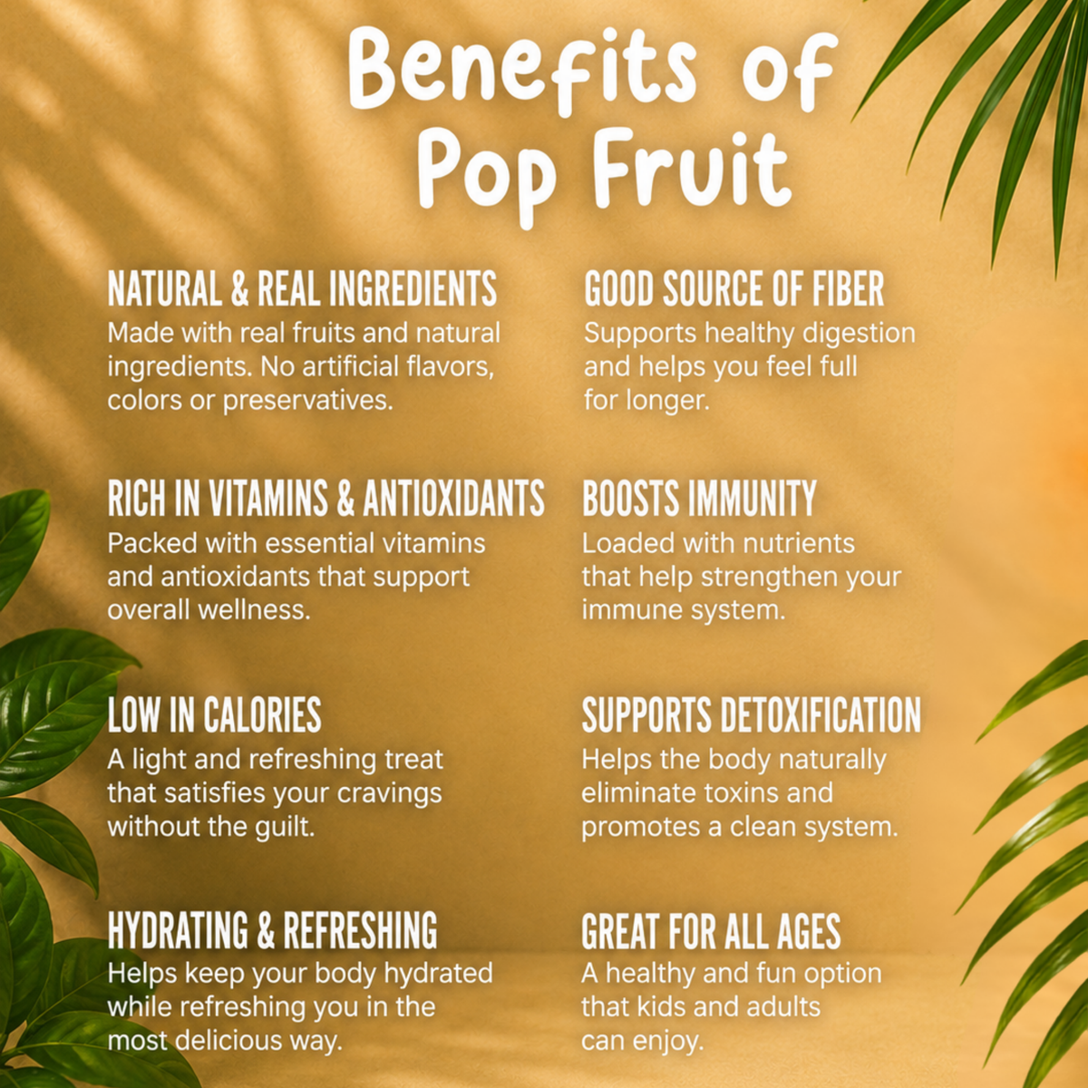 MANGO POP FRUIT