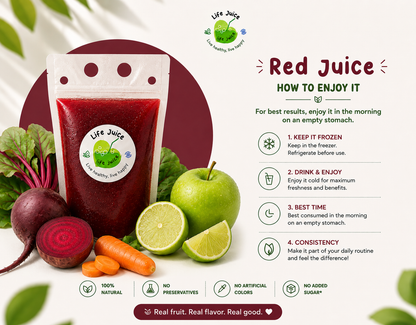 Red Juice Pack ❤️