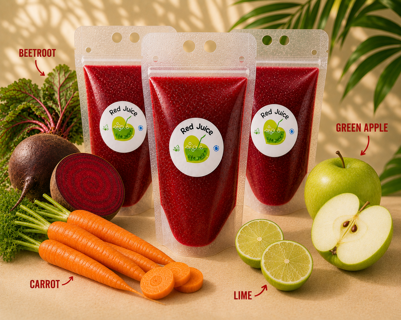 Red Juice Pack ❤️