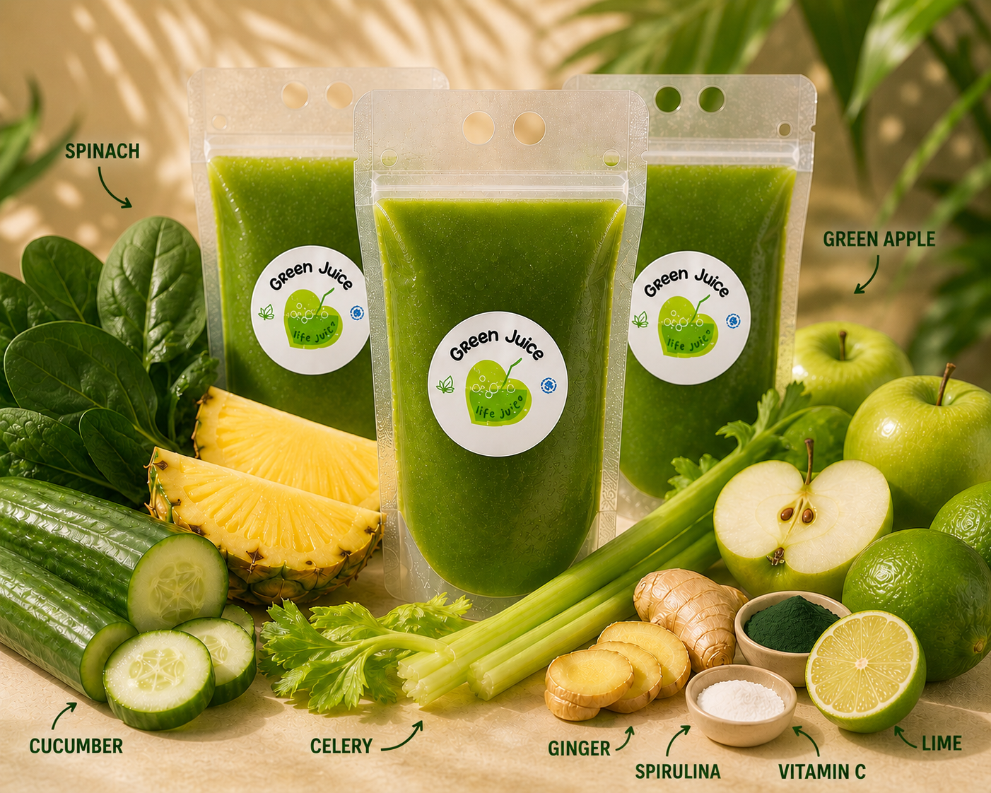 Green Juice Pack 💚