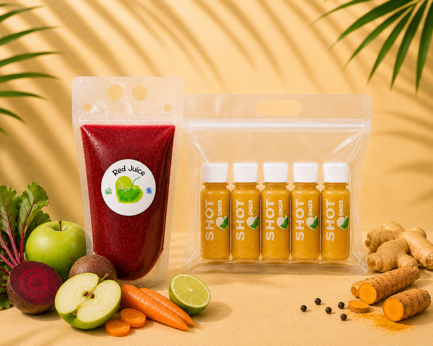 Juice + Wellness Shot Kit 🌿⚡